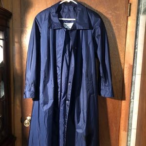 Long rain coat dress coat